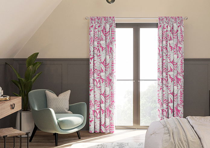 Caicos, Begonia - Made to Measure Curtains - Image 3